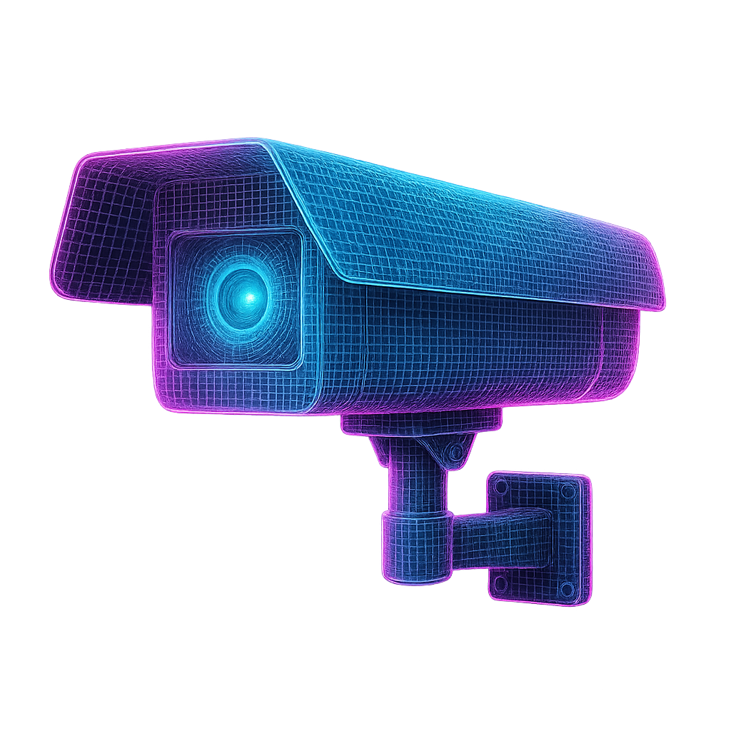 CCTV camera illustration