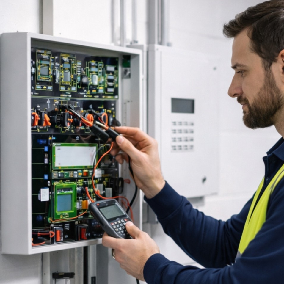 Security system service and maintenance